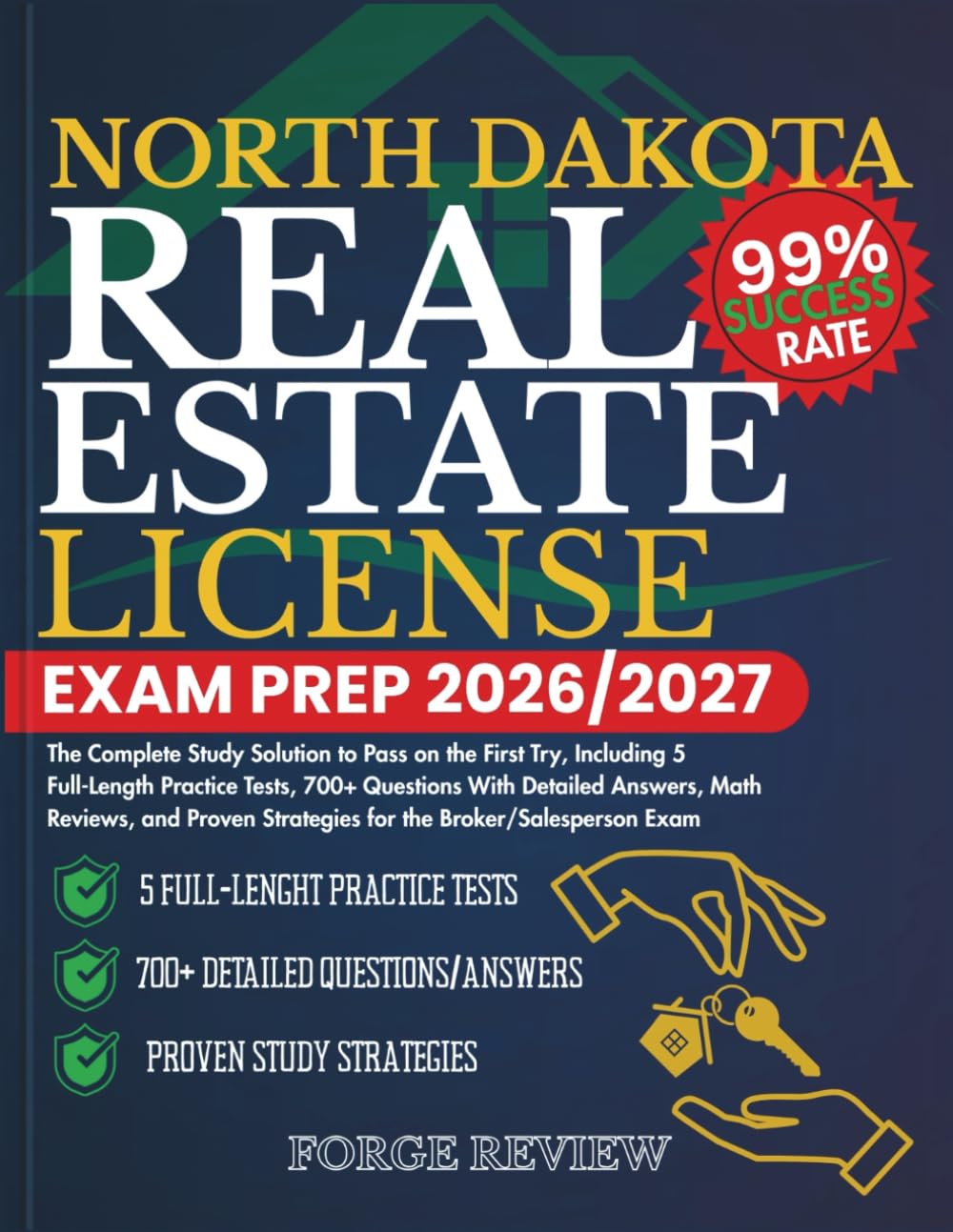 ler totalmente NORTH DAKOTA Real Estate License Exam Prep 2026/2027: The Complete Study Solution to Pass on the First Try, Including 5 Full-Length Practice Tests,... Strategies for the Broker/Salesperson Exam
