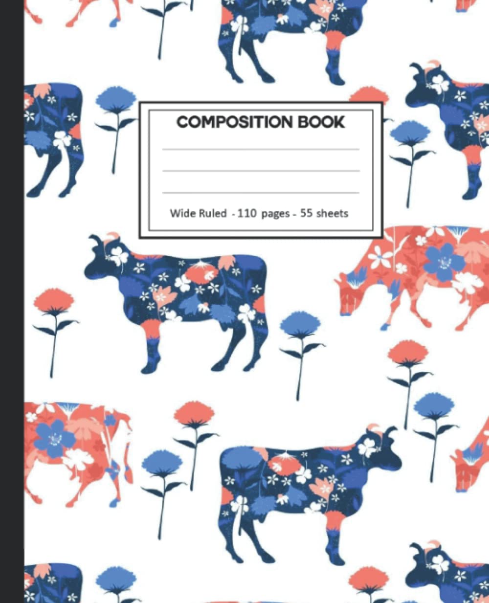 capítulo por capítulo baixar Composition Notebook: Cow College Ruled: 110+ Lined Pages Writing Journal.
