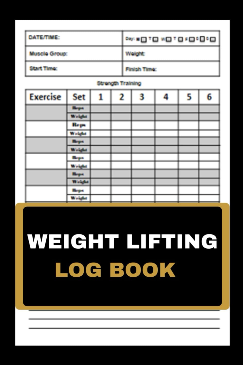 Weight Lifting Log Book: Compact Weightlifting Log Book for Tracking Sets, Reps, and Personal Records baixar livro de graça