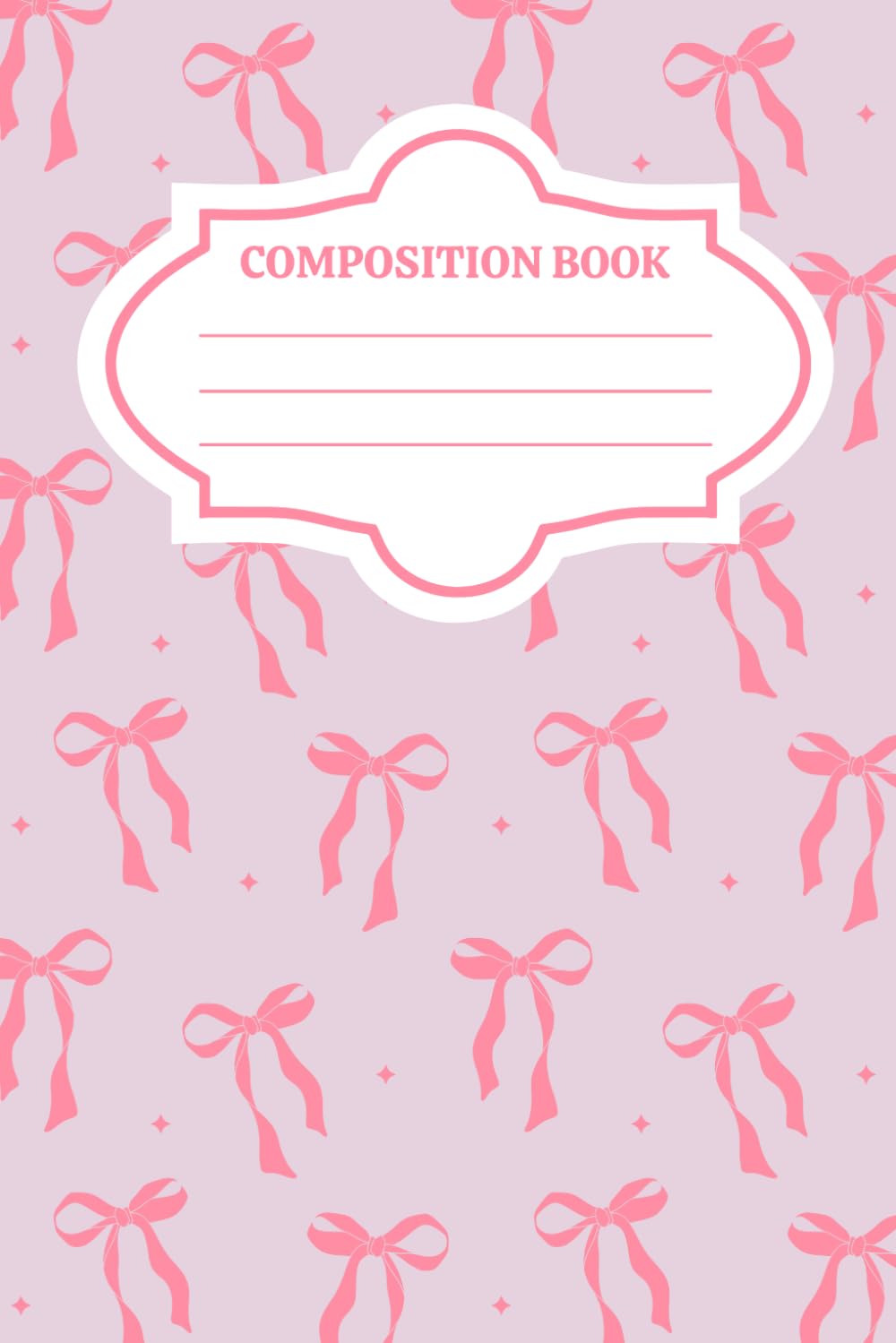 ler totalmente Pink Coquette Composition Notebook