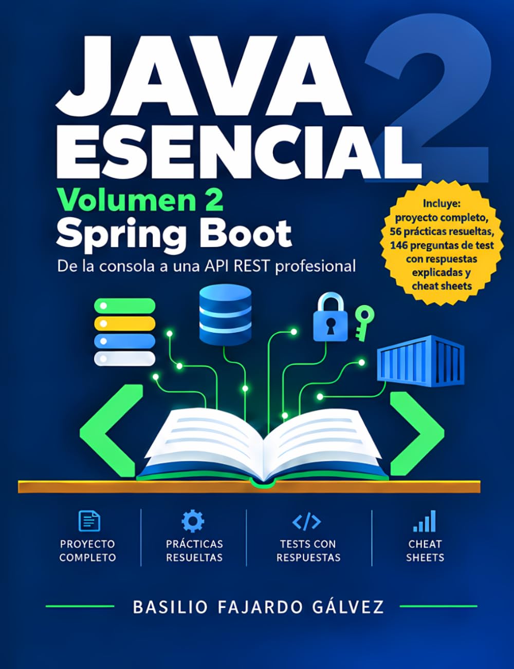 Java Esencial: Volumen 2: Spring Boot. De la consola a una API REST profesional, paso a paso, con base de datos, seguridad JWT y Docker (Spanish Edition) baixar livro de graça