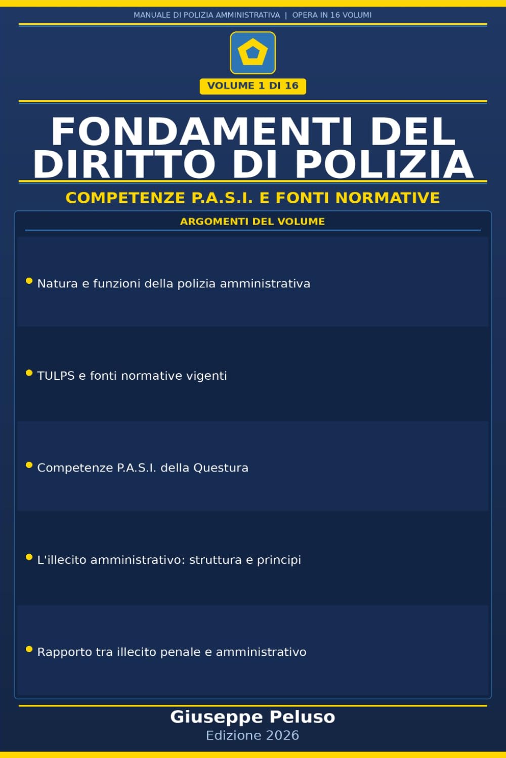 Manuale di Polizia Amministrativa (Italian Edition) baixar livro de graça