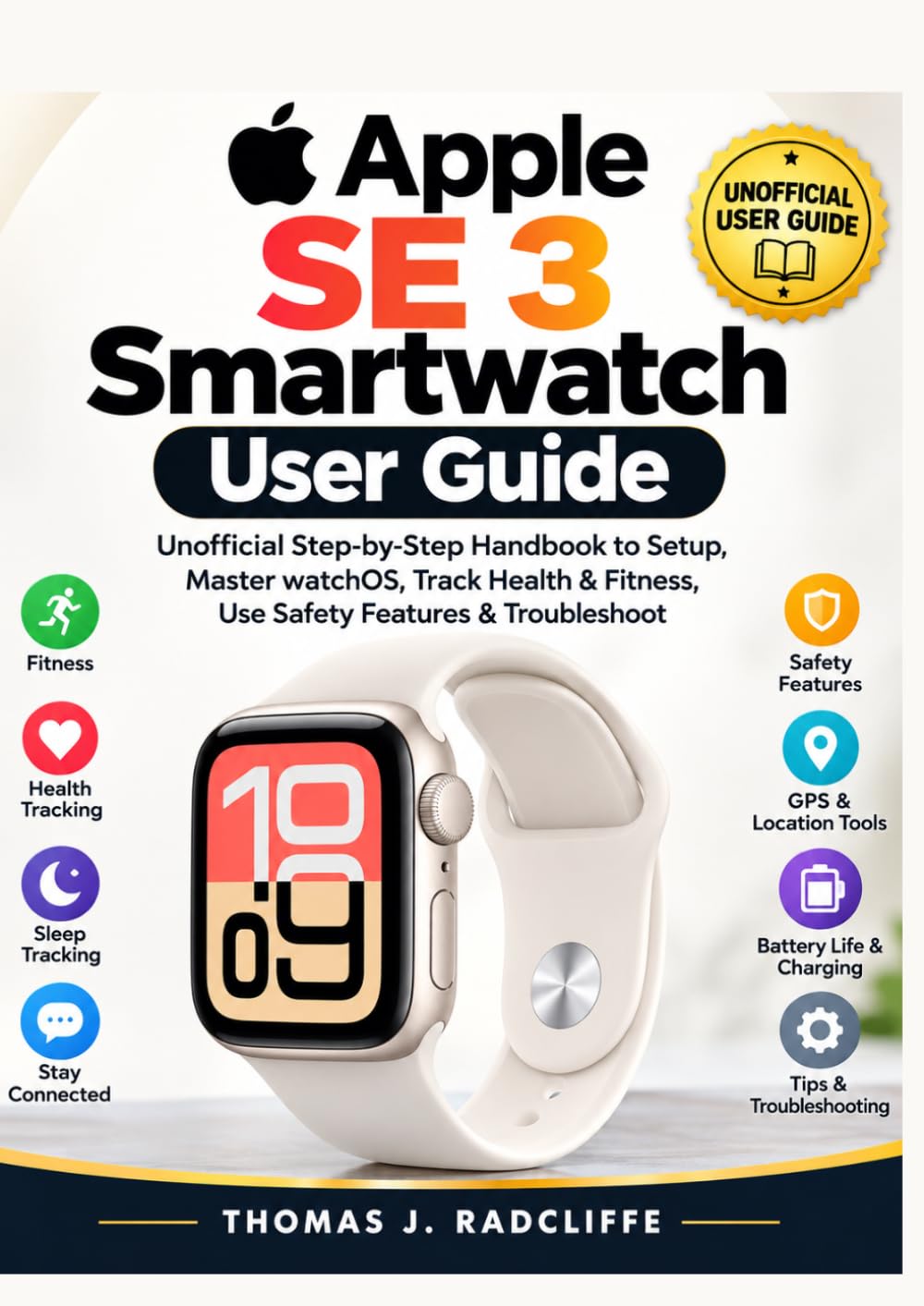 capítulo por capítulo baixar Apple SE 3 Smartwatch User Guide: Unofficial Step-by-Step Handbook to Setup, Master watchOS, Track Health & Fitness, Use Safety Features & Troubleshoot