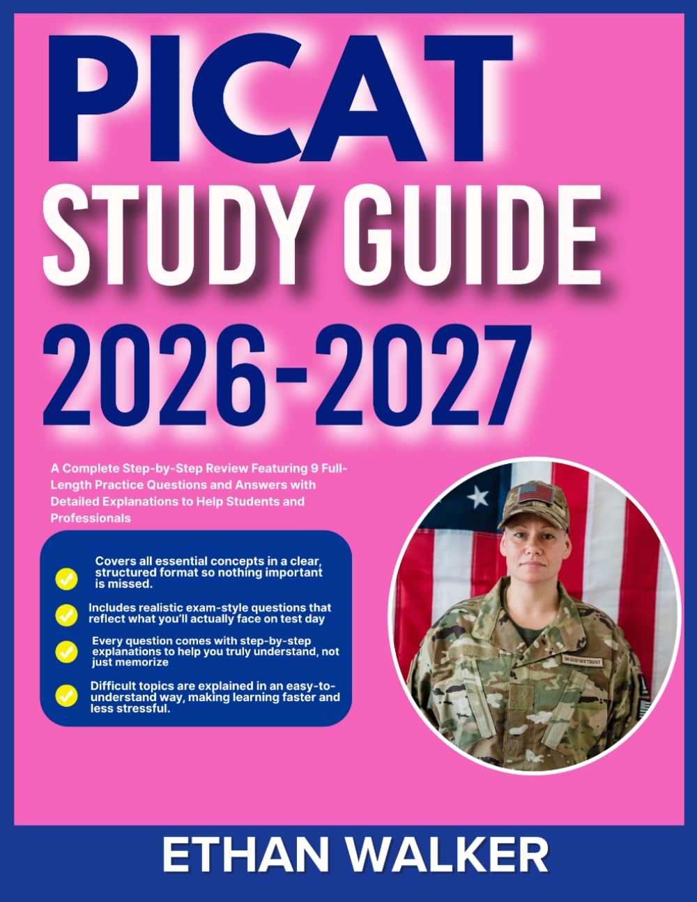 ler totalmente PICAT STUDY GUIDE 2026-2027: A Complete Step-by-Step Review Featuring 9 Full-Length Practice Questions and Answers with Detailed Explanations to Help Students and Professionals.