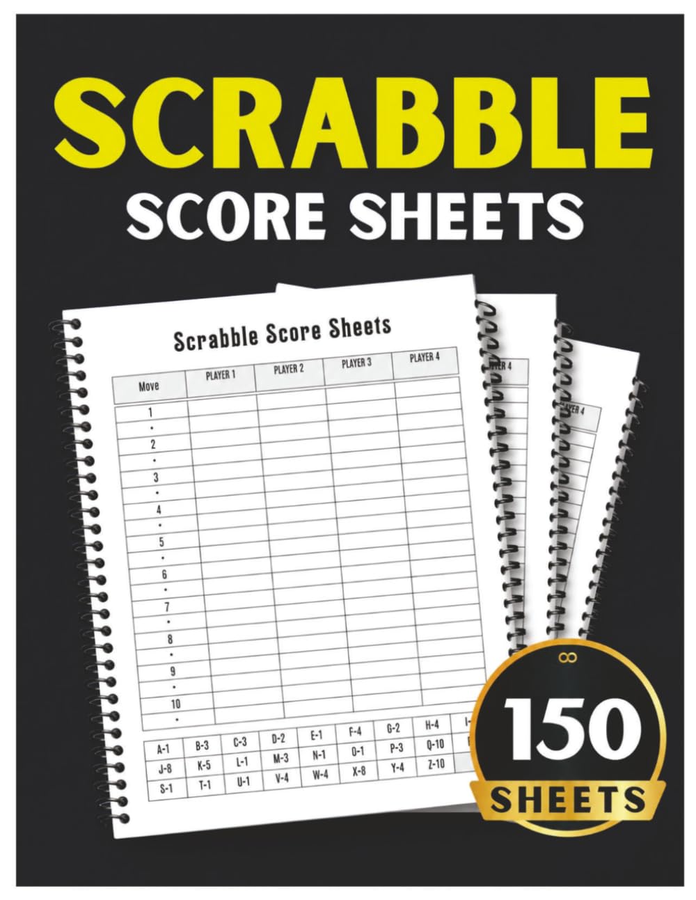 capítulo por capítulo baixar Scrabble Score Sheets: Score Pads for Scorekeeping | Large Print | 8.5" x 11" | 100+ Pages
