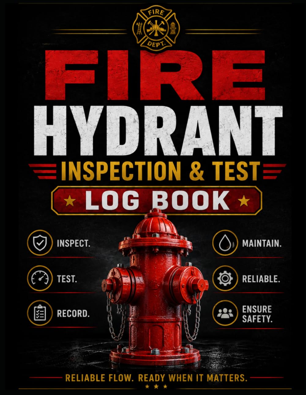 capítulo por capítulo baixar Fire Hydrant Inspection & Test Log Book: Professional Hydrant Inspection, Flow Testing, Maintenance and Safety Record Book for Facilities, Fire Protection Teams and Property Management