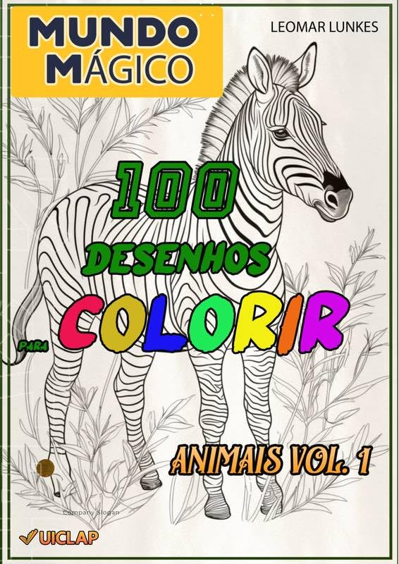 capítulo por capítulo baixar Mundo Mágico - 100 Desenhos Para Colorir: Animais Vol. 1
