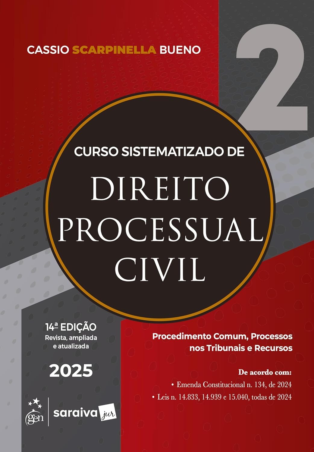 ler totalmente Curso sistematizado de direito processual civil - Vol. 2 - 14ª Edição 2025