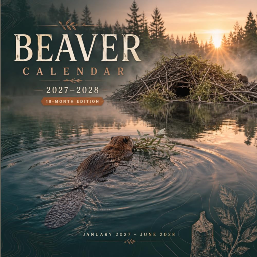 capítulo por capítulo baixar Beaver Calendar 2027: 18 Months of Woodland Wildlife, Peaceful Waters, and Natural Beauty