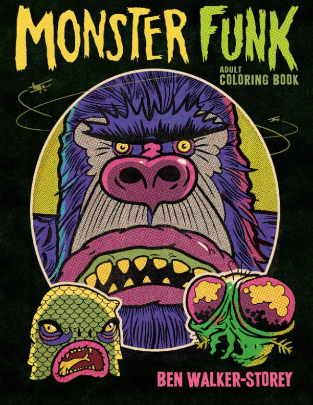 Monster Funk: Adult Coloring Book: A Grown up Book of Smelly Horrors To Color with Scented Markers For Fun, Stress Relief and Relaxation baixar o livro de graça