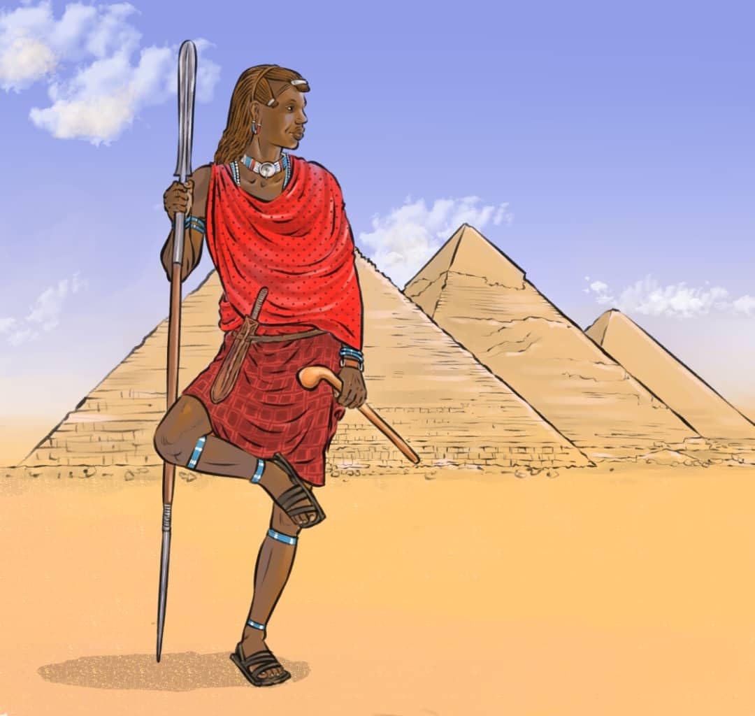 ANCIENT EGYPT BELONGED TO MAASAI (English Edition)