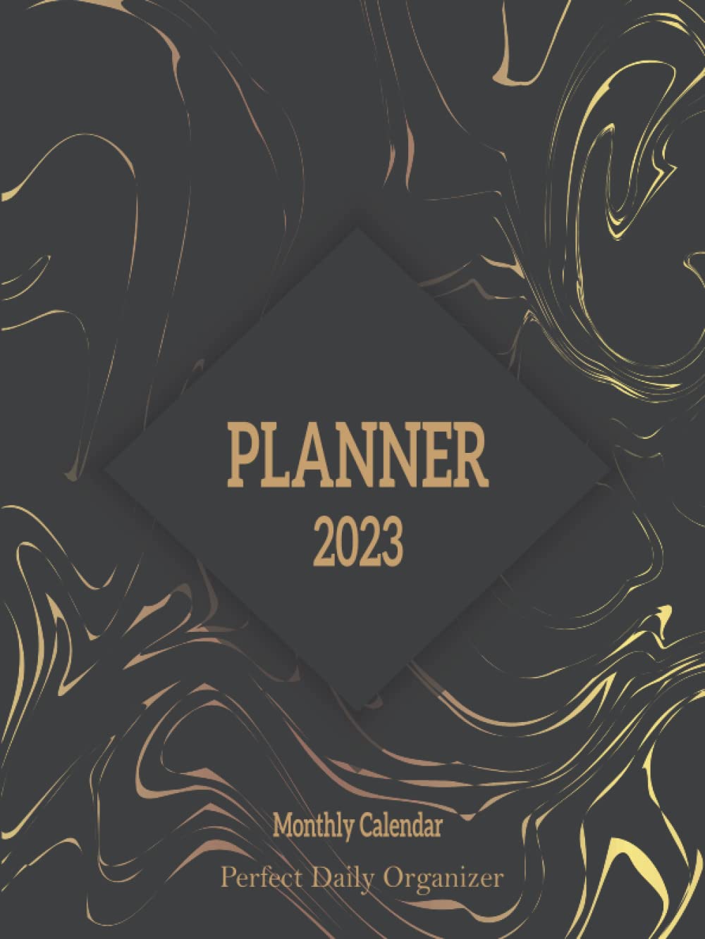ler totalmente 2023 monthly planner: Month Calendar/Planner 2023 with Weekly and Monthly Spreads/Perfect Daily Organizer/1 Year Monthly Planner & Calendar/100 pages/January 2023 to December 2023/planner A4