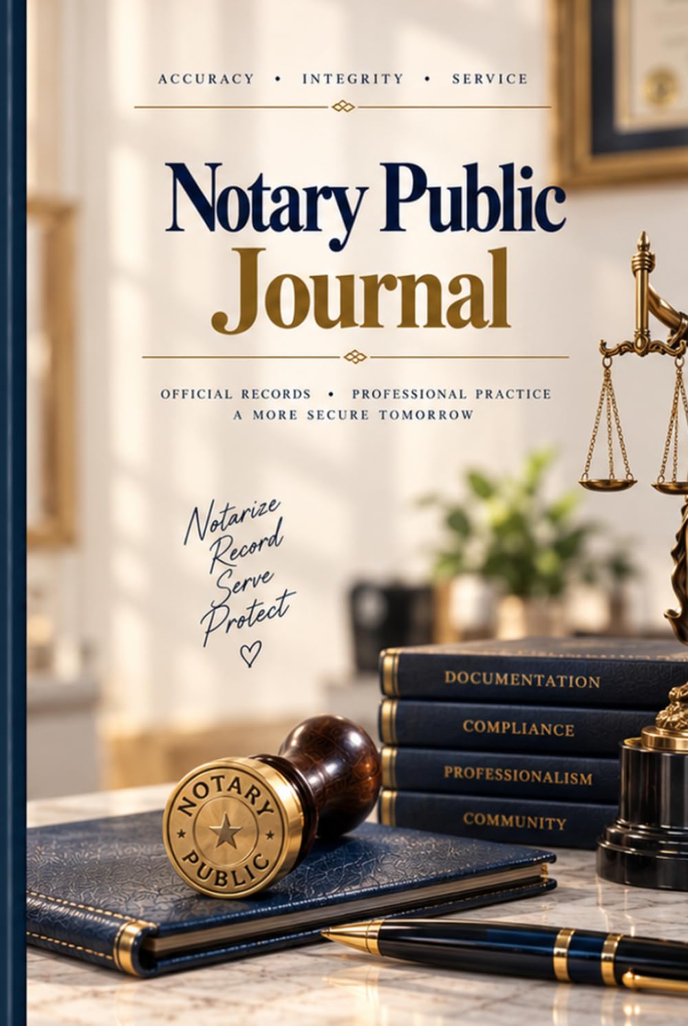 ler totalmente Notary Public Journal: Official Record Book of Notarial Acts | 120-Page Log for Recording Acknowledgments, Jurats, Oaths & Signatures