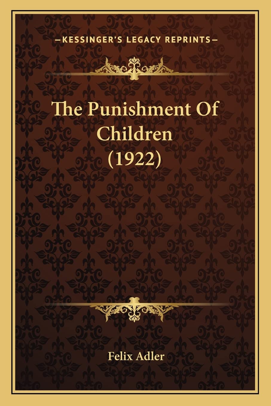 The Punishment Of Children (1922) baixar livro de graça