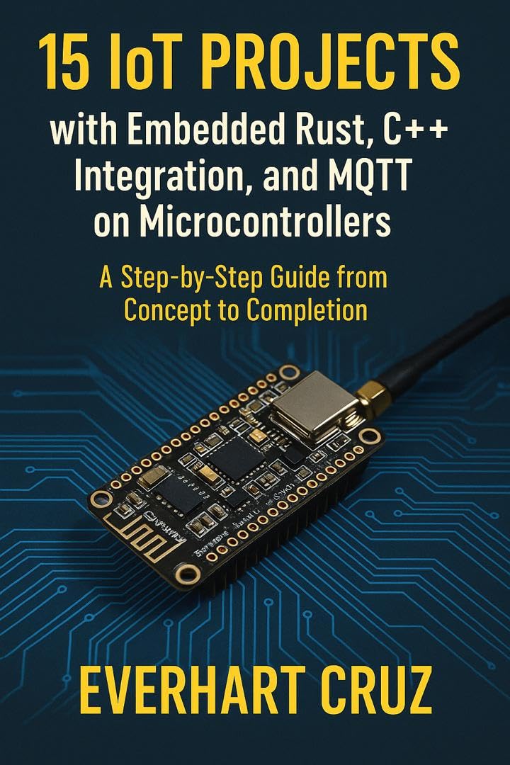 ler totalmente 15 IoT Projects with Embedded Rust, C++ Integration, and MQTT on Microcontrollers: A Step-by-Step Guide from Concept to Deployment (English Edition)