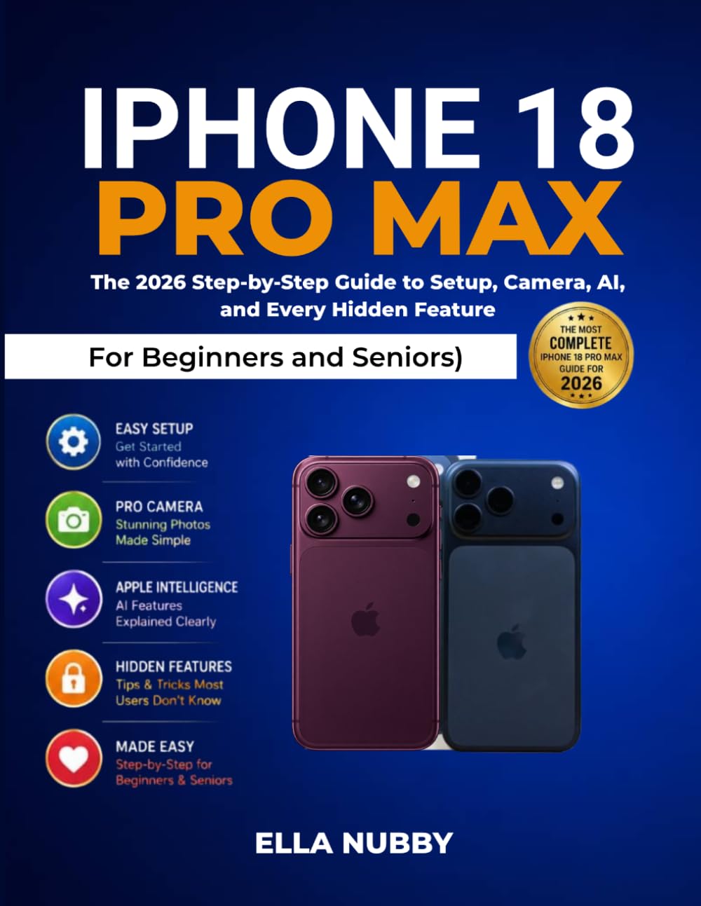 IPHONE 18 PRO MAX MADE EASY: The 2026 Step-by-Step Guide to Setup, Camera, AI, and Every Hidden Feature (For Beginners and Seniors) baixar livro de graça