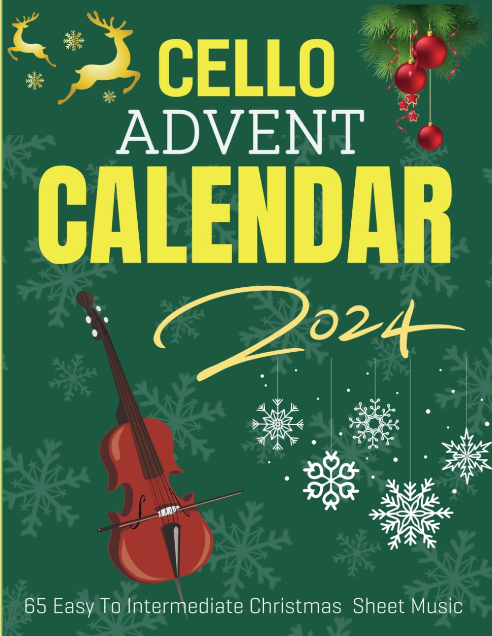 Cello Advent Calendar 2024: 65 Easy To Intermediate Christmas Sheet Music baixar o livro de graça