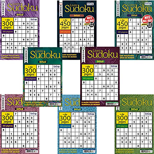 Kit com 8 Livros Sudoku 8 baixar livro de graça
