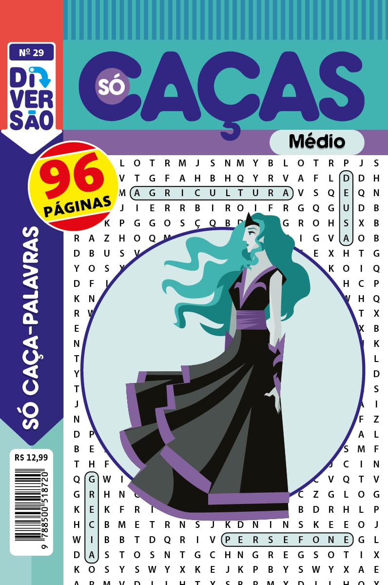 capítulo por capítulo baixar Livro Diversão Só Caça-Palavras 29: Nível médio