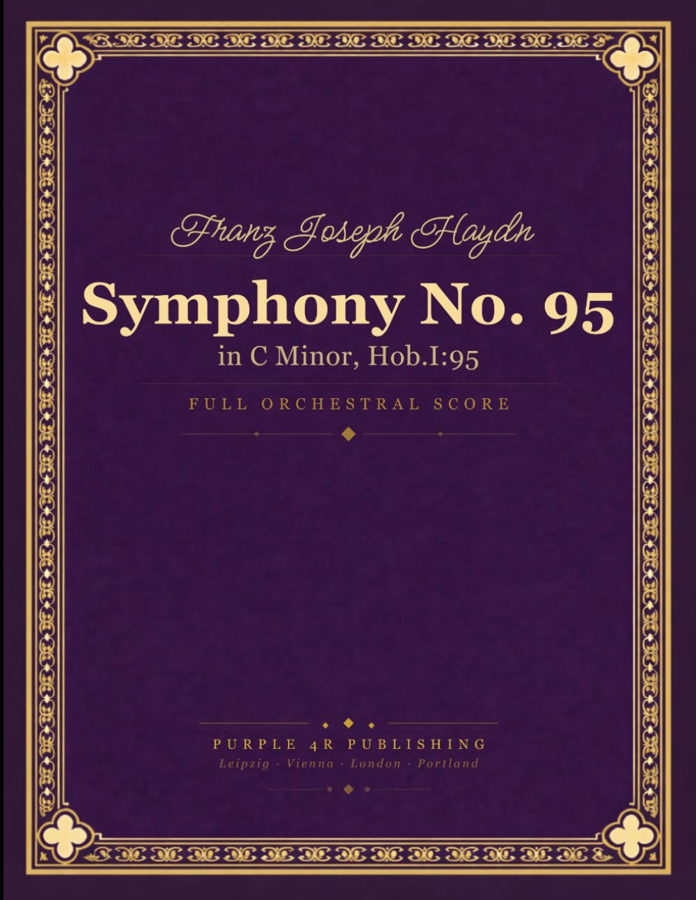 ler totalmente Haydn: Symphony No. 95 in C minor, Hob. I:95 - Full Orchestral Score