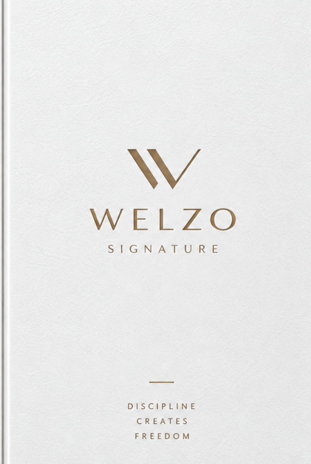 WELZO SIGNATURE: A Premium Hardcover Notebook-Solid White baixar o livro de graça