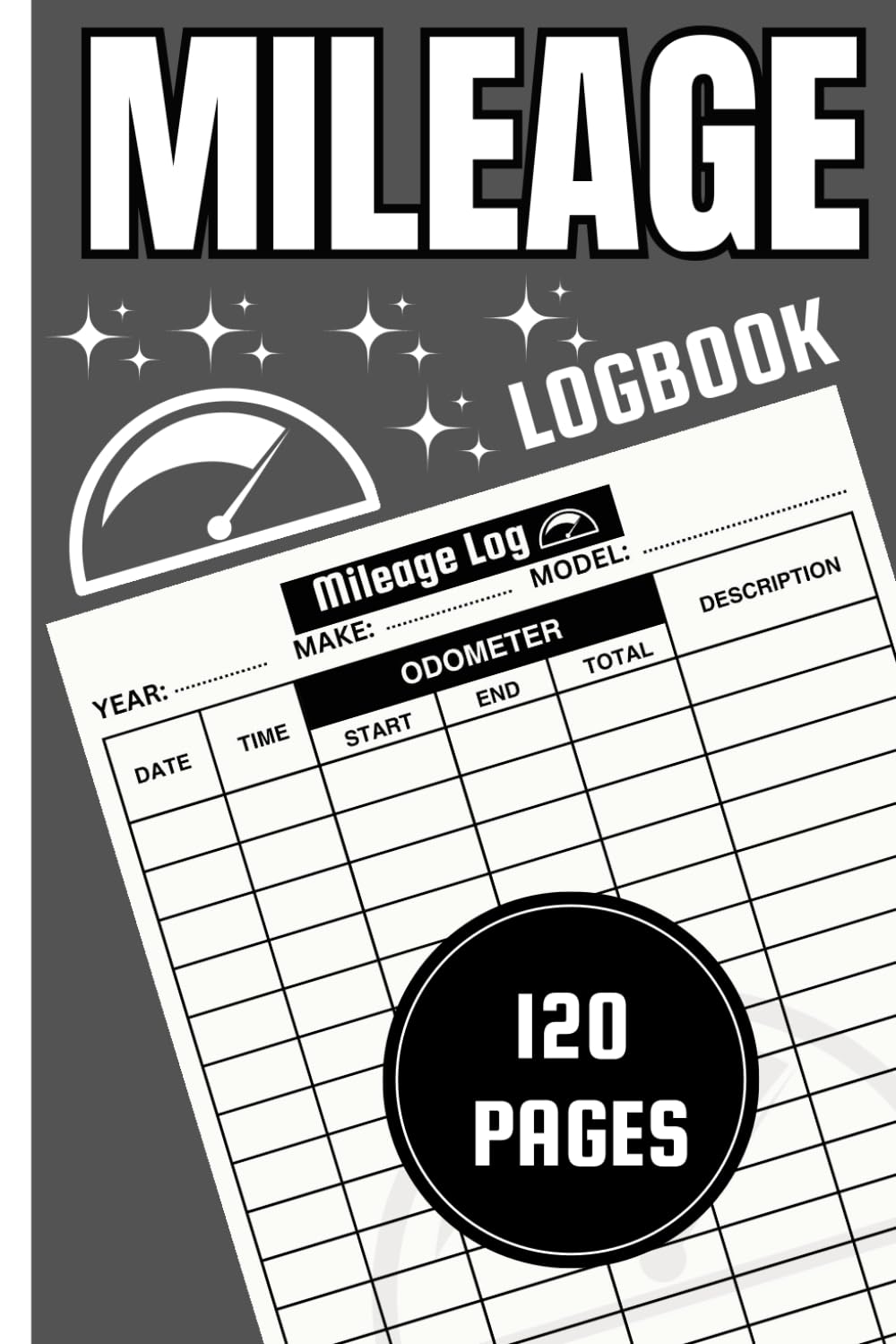 capítulo por capítulo baixar Mileage Log Book: Record Book for Business Miles | Automotive Miles Tracker For Small Business | 120 Pages | Size: 6 x 9 inshes.