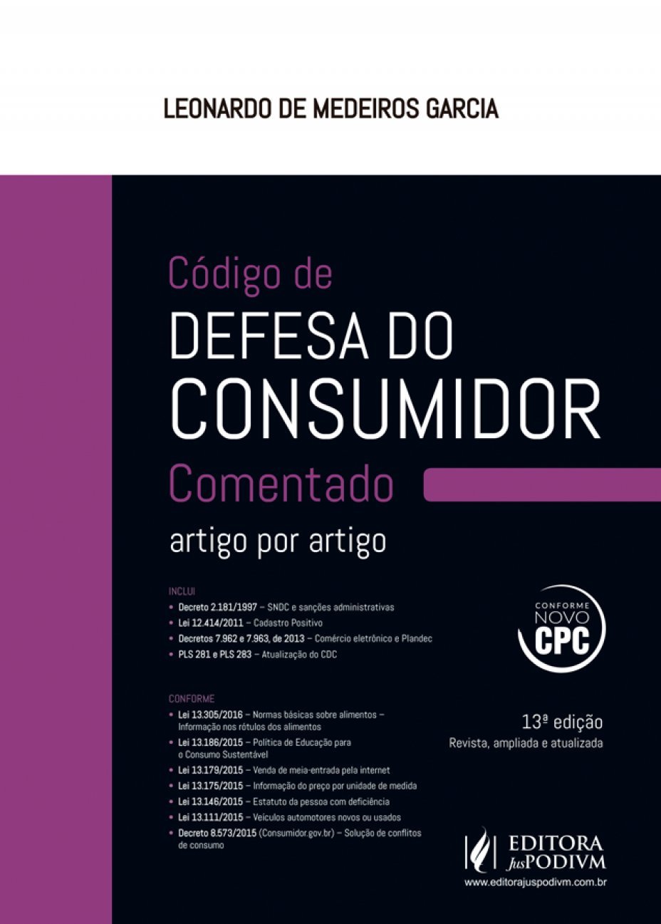 Código de Defesa do Consumidor: Comentado Artigo por Artigo baixar livro de graça
