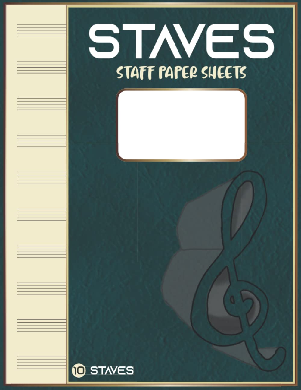 Kid Music Book: Sheet Music Paper for Music Writing And Practicing, 10 Staves Per Page for Beginners, Students and Professionals baixar o livro de graça