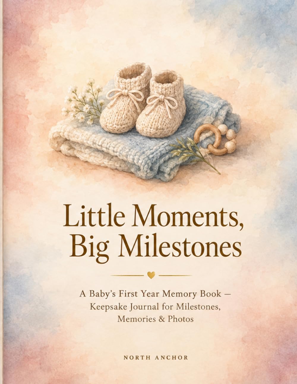 Little Moments, Big Milestones: A Baby's First Year Memory Book — Keepsake Journal for Milestones, Memories & Photos baixar livro de graça