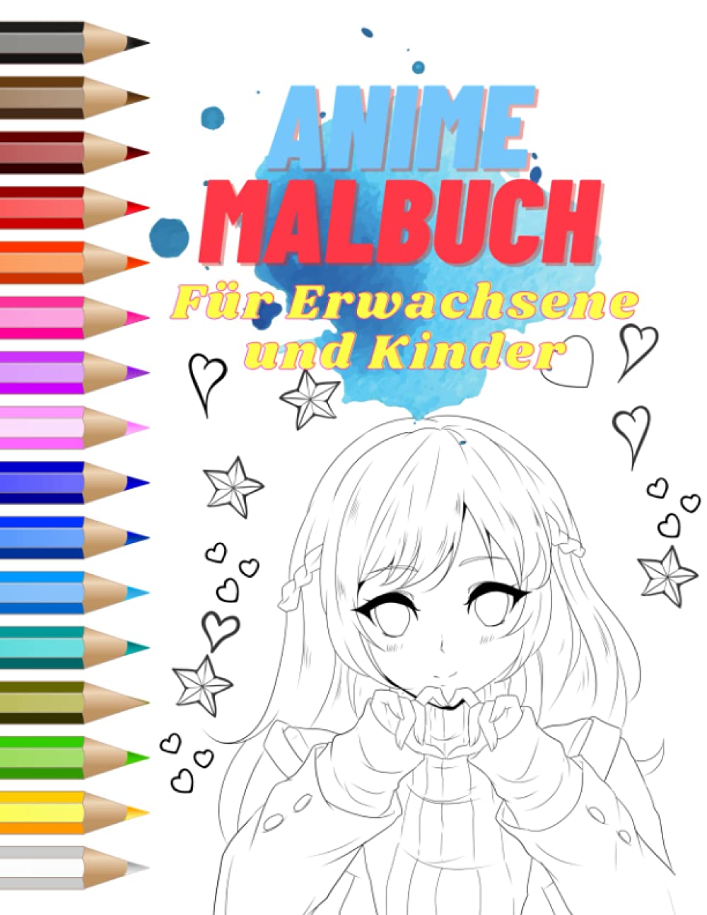 Anime Malbuch: Für Kinder und Erwachsene (German Edition) baixar livro de graça
