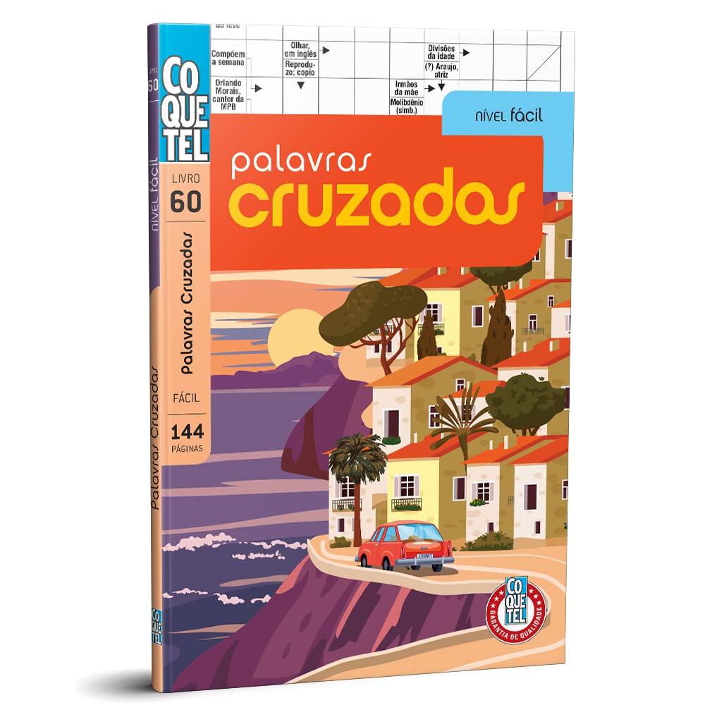 Livro Coquetel Palavras Cruzadas nível fácil Ed 60 baixar o livro de graça