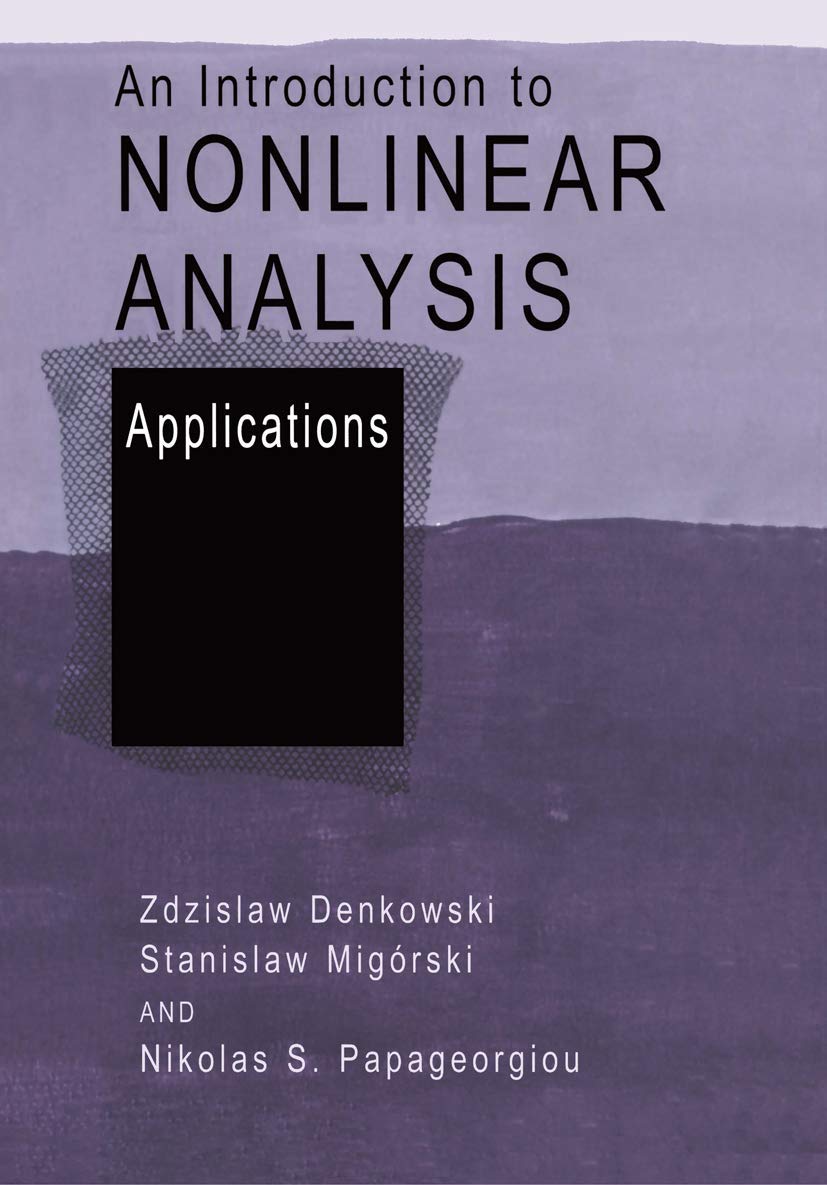 An Introduction to Nonlinear Analysis: Applications baixar o livro de graça