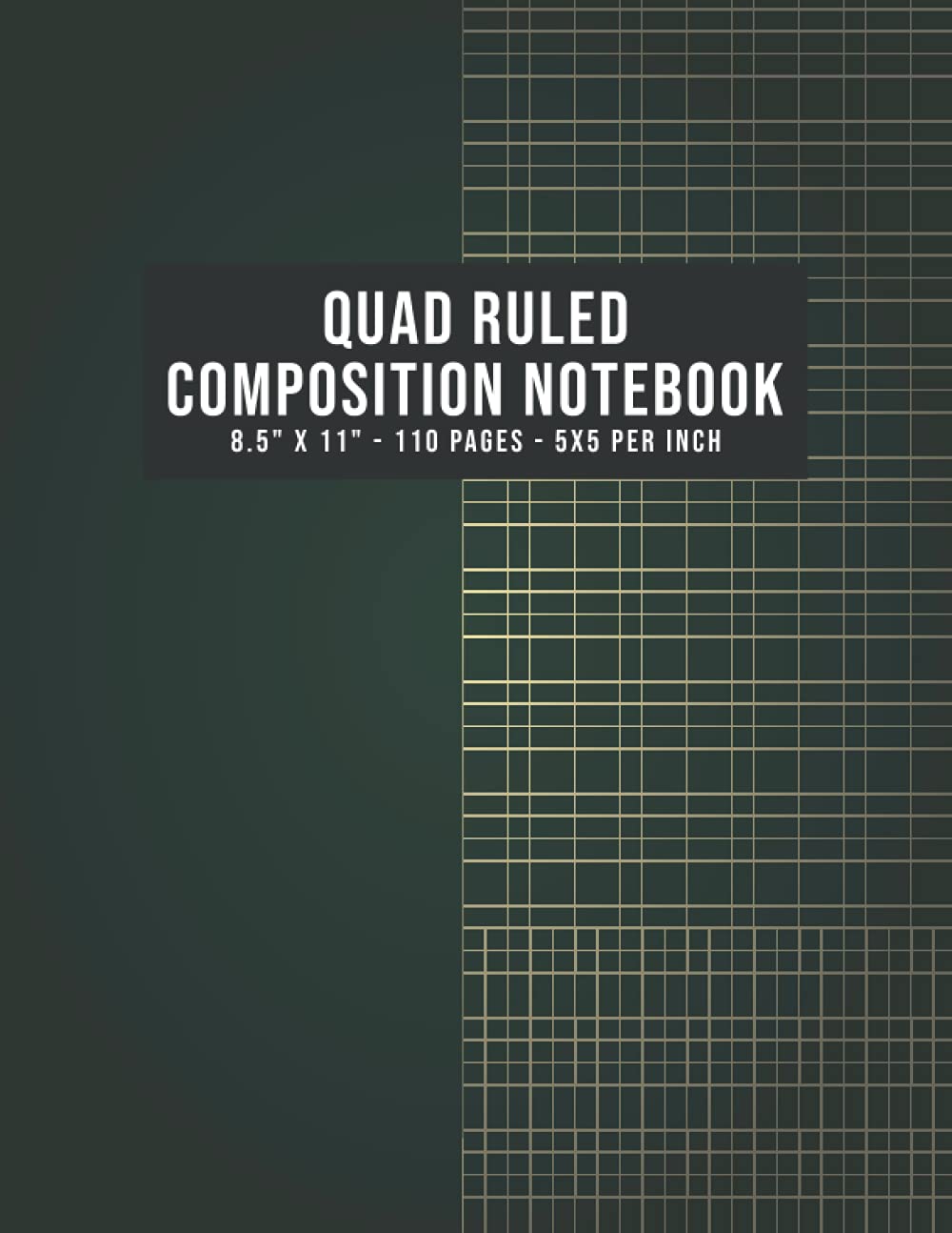 Quad Ruled Composition Notebook: To Use as a Drawing Paper, Graphing Paper or Grid Paper - 5x5 (5 Squares Per Inch) - 8.5 x 11 inch - 110 Pages baixar o livro de graça