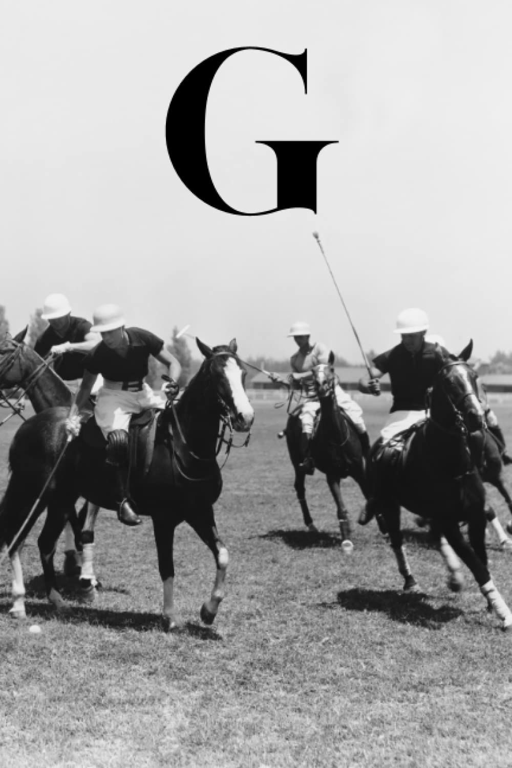 ler totalmente G: Horse Polo Match Equestrian Sports Themed Lined Notebook with Letter "G" Initial Monogram Journal/Diary for Writing Notes | Perfect Personalized Gift for Men, Women, Teens, Boys, Girls