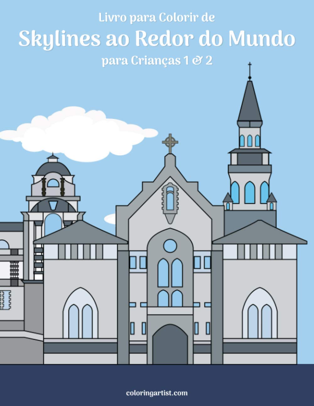 ler totalmente Livro para Colorir de Skylines ao Redor do Mundo para Crianças 1 & 2