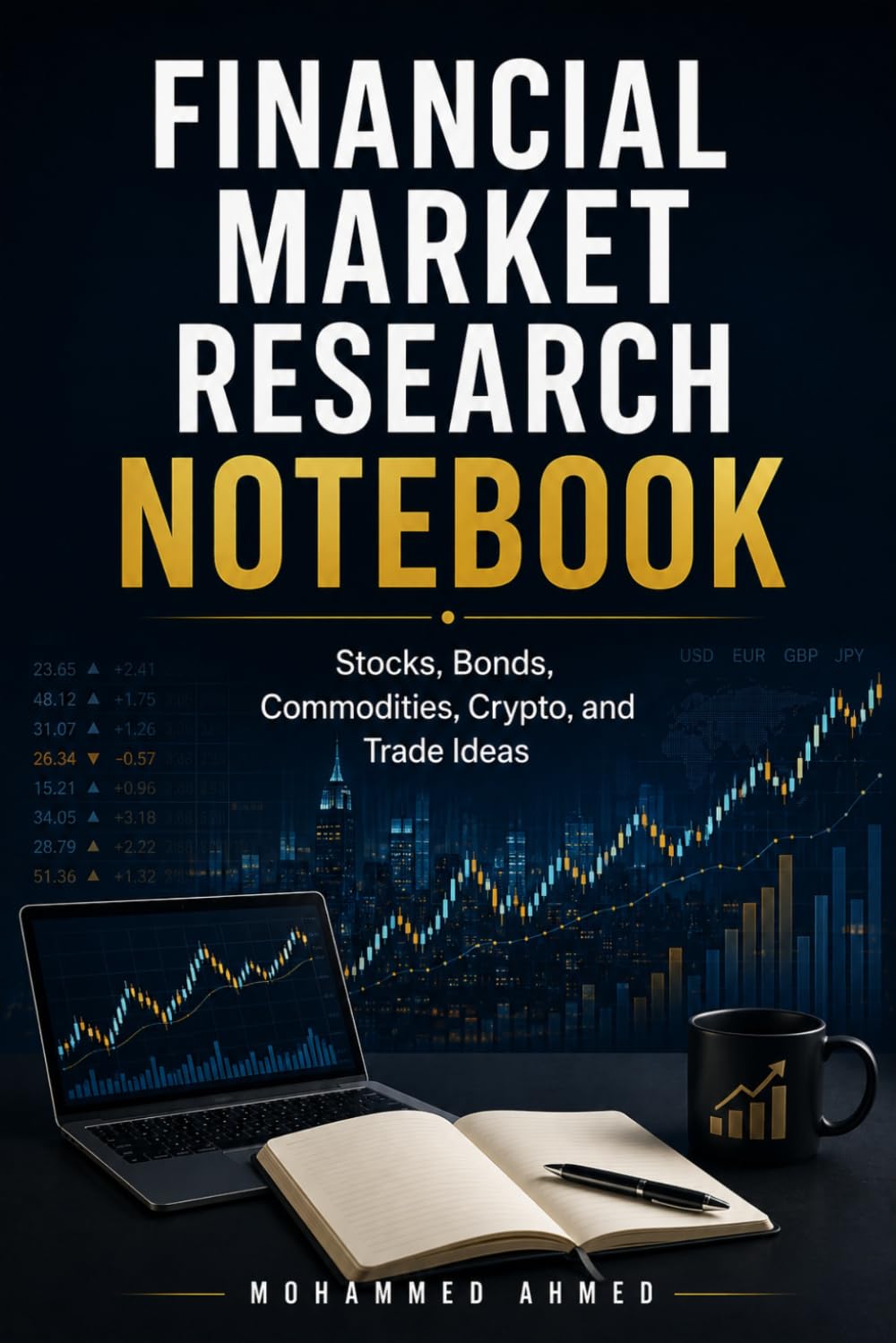 ler totalmente FINANCIAL MARKET RESEARCH NOTEBOOK: Stocks, Bonds, Commodities, Crypto, and Trade Ideas (Global Crisis Investing Series)