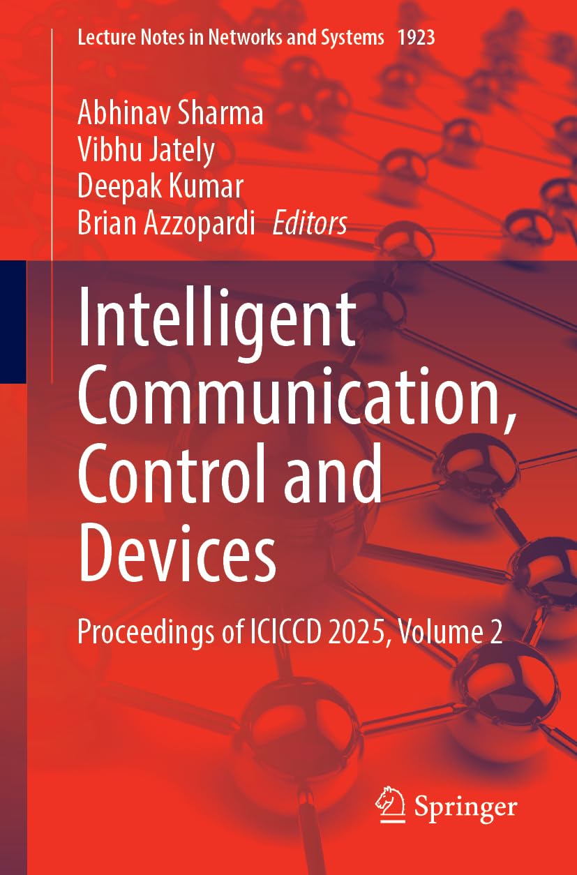 ler totalmente Intelligent Communication, Control and Devices: Proceedings of ICICCD 2025, Volume 2: 1923