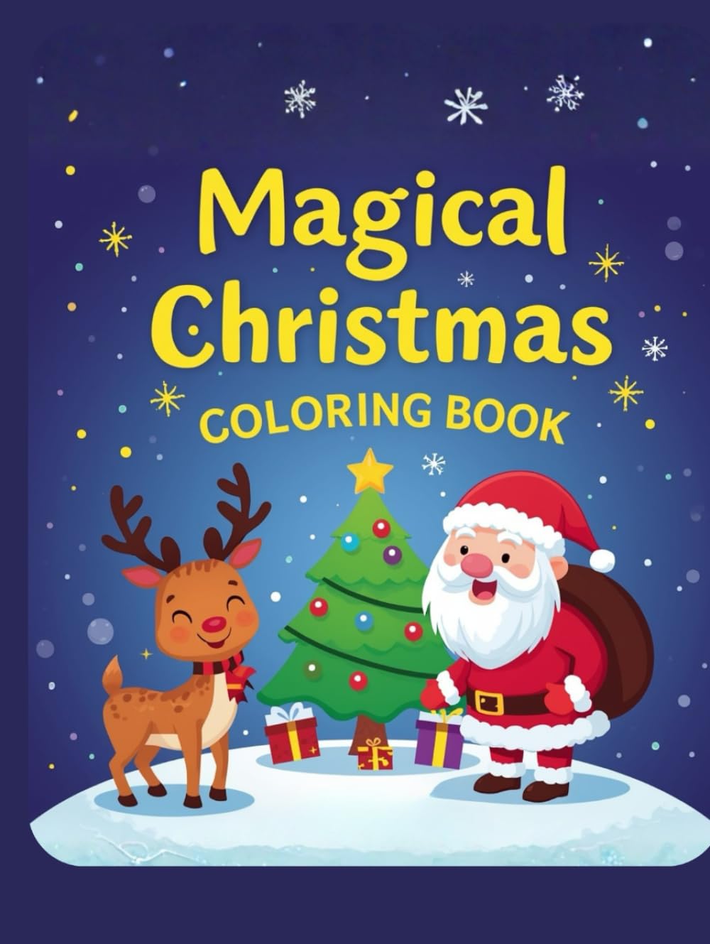 Magical Christmas Coloring Book: A Cute and Enchanting Holiday Coloring Adventure (Colouring Book CHRISTMAS) (Portuguese Edition) baixar livro de graça