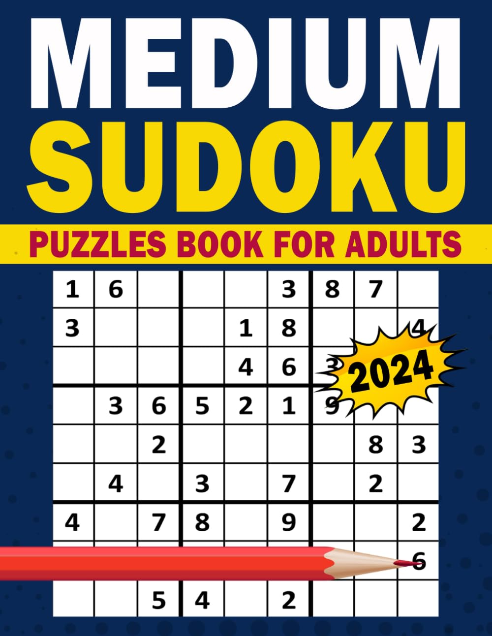 ler totalmente 2024 Medium Sudoku Puzzles Book For Adults: Extra Large Print Sudoku Puzzles Book With Solutions | Test Your Sharpness With 100 Sudoku Puzzles