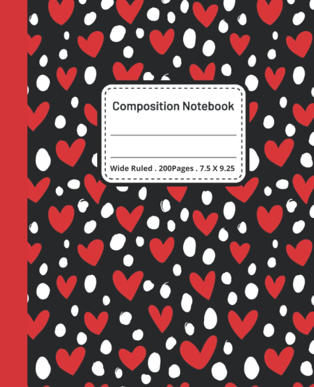 capítulo por capítulo baixar Wide Ruled Composition Notebook: Girl Composition Notebook | 200 Pages | 7.5" x 9.25" | Cute Composition Notebook With Hearts