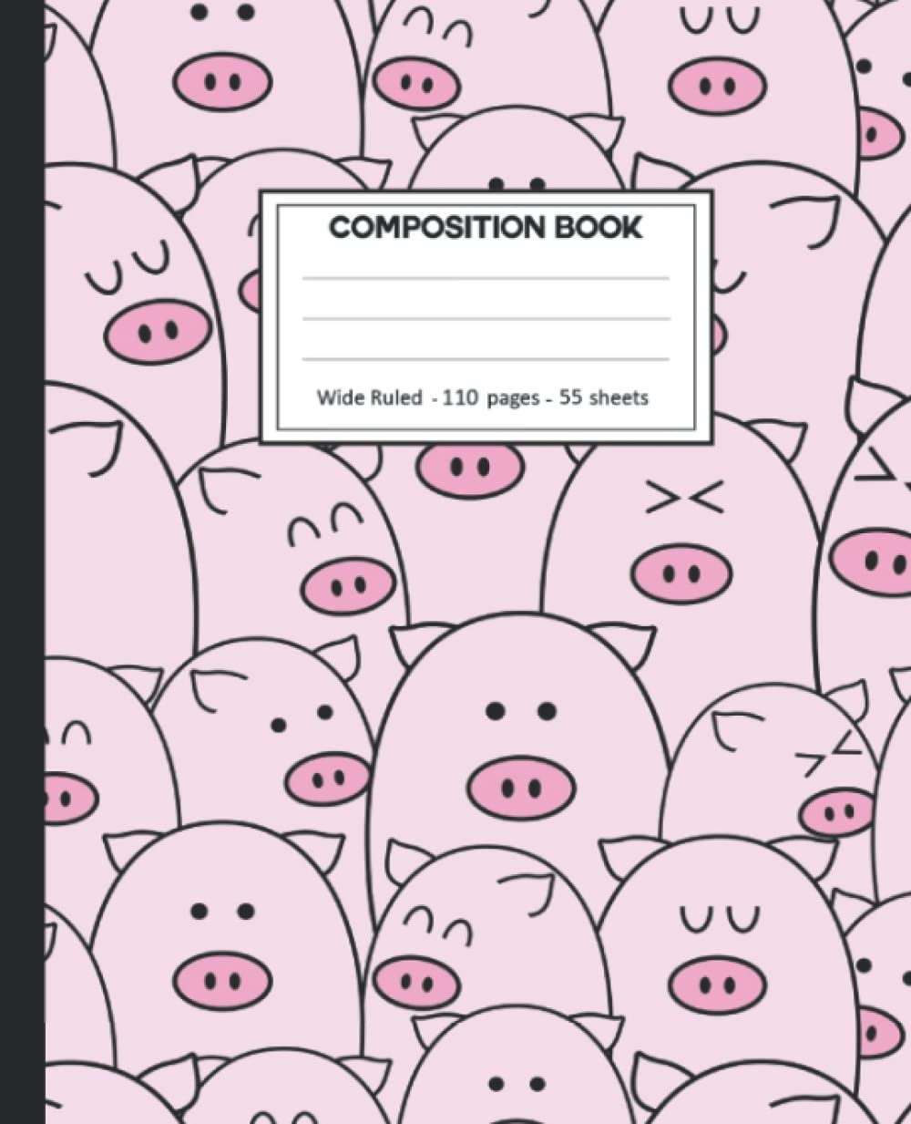 capítulo por capítulo baixar Composition Notebook: Pig Wide Ruled Paper Notebook Journal size 7.25 x 9.25” for student