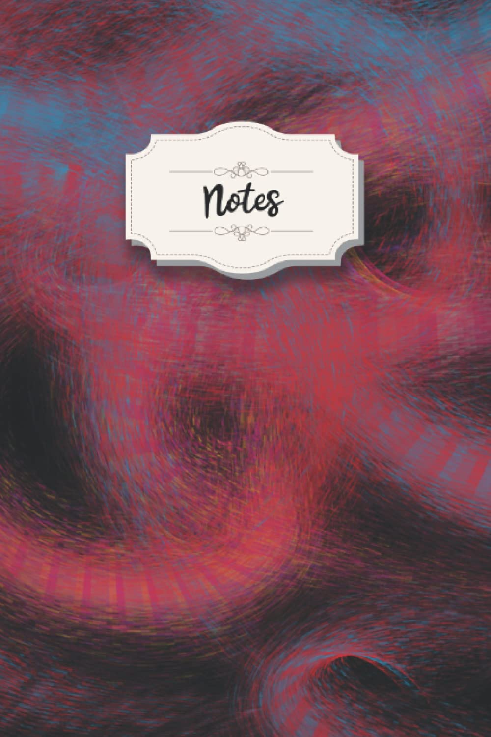 Psychedelic Red Purple Blue Swirls Composition Journal: Ruled Paper Notebook Journal | Wide Blank Journal for Women Men Teens Kids Students Girls Boys... School College | 120 Page Notebook 6x9 inches baixar o livro de graça
