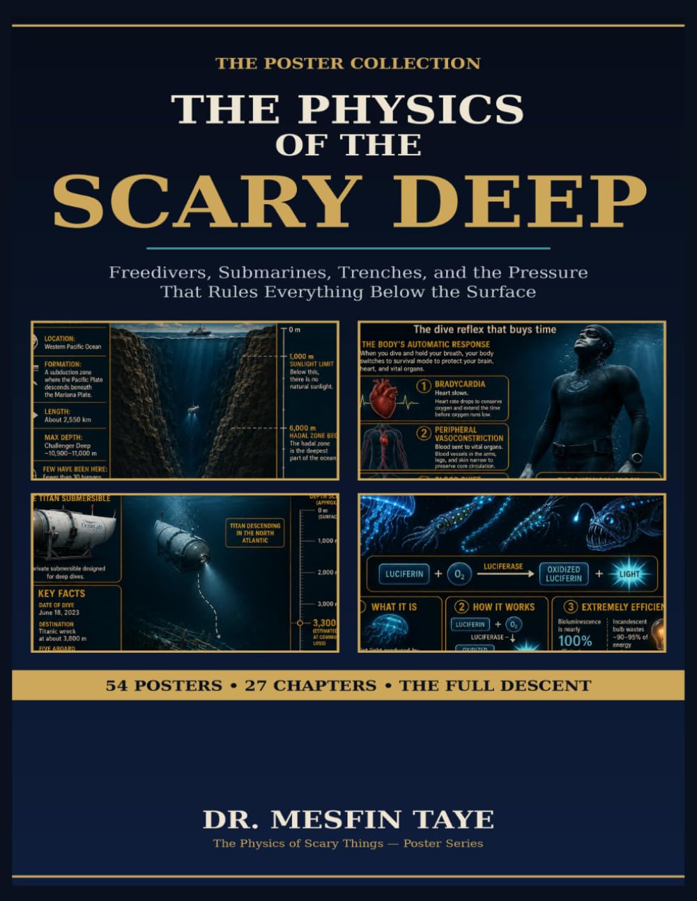 The Physics of the Scary Deep: The Poster Collection: Freedivers, Submarines, Trenches, and the Pressure That Rules Everything Below the Surface — 27 Illustrated Science Infographics baixar livro de graça