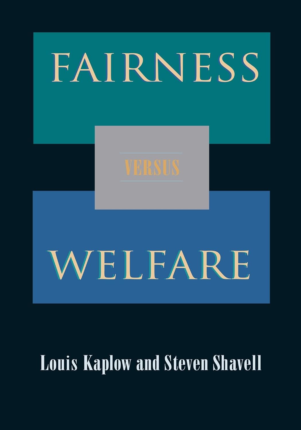 Fairness Versus Welfare baixar livro de graça