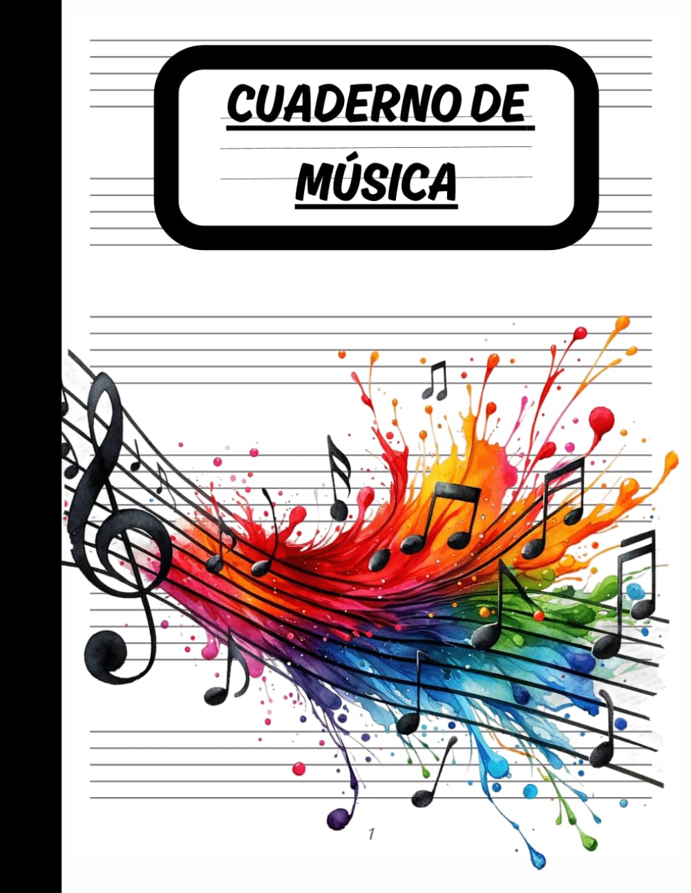 ler totalmente LIBRETA DE MÚSICA CON PENTAGRAMAS: CUADERNO DE MUSICA PENTAGRAMA A4: 112 páginas: 10 pentagramas por página, Anotaciones e Indice. Tamaño conveniente: 8.5 x 11 pulgadas (Spanish Edition)