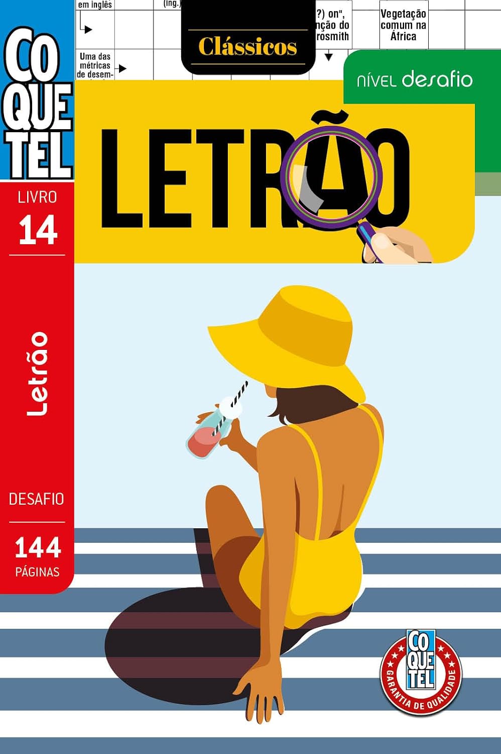ler totalmente Livro Coquetel Letrão Difícil 14: Nível Desafio