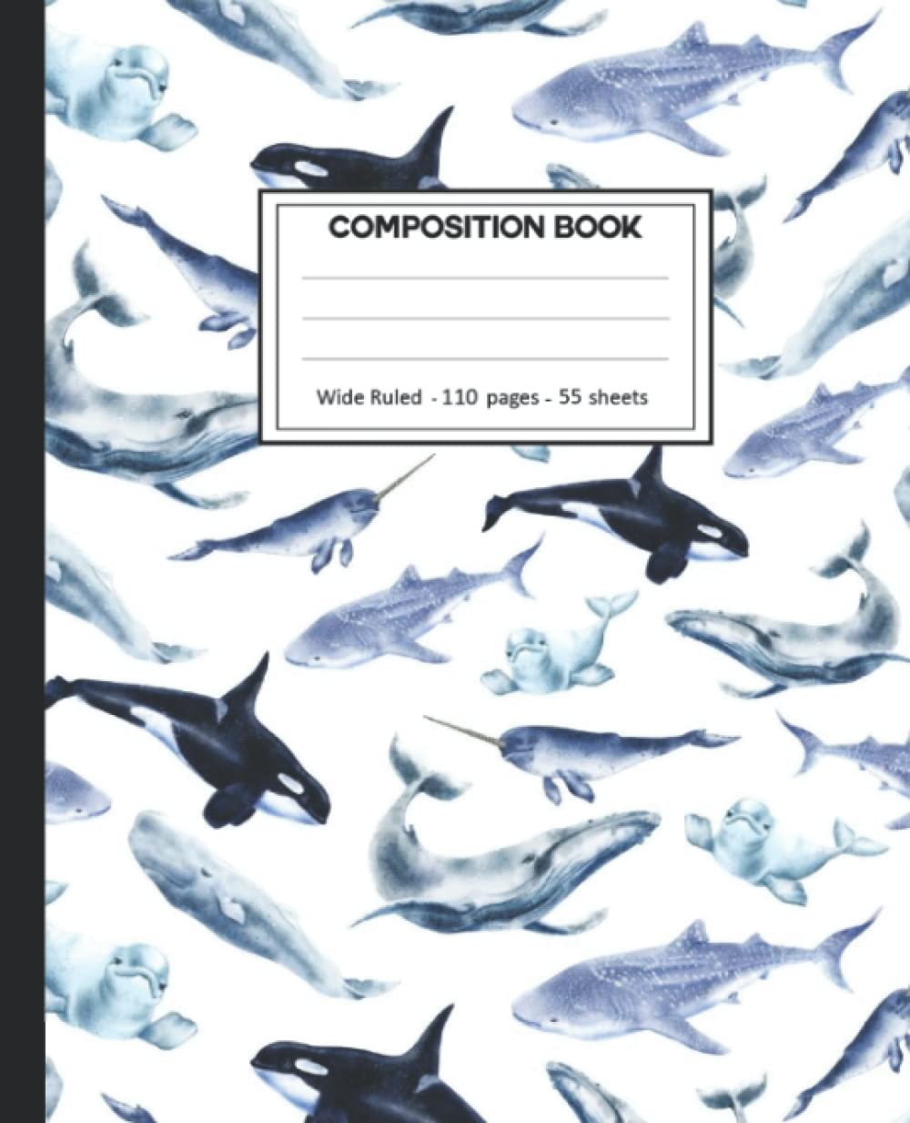 capítulo por capítulo baixar Composition Notebook: Beluga whale College Ruled: 110+ Lined Pages Writing Journal.