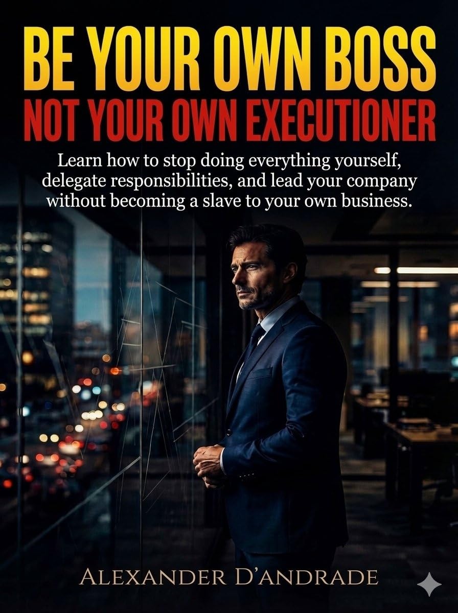 Be your own boss, not your own executioner.: Learn how to stop doing everything yourself, delegate responsibilities, and lead your company without becoming... slave to your own business (English Edition) baixar livro de graça