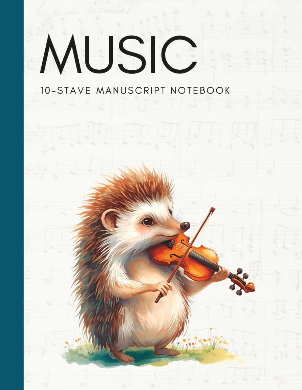 Blank Sheet Music Imagination Notebook: 10-Stave Manuscript Paper for Musicians baixar o livro de graça