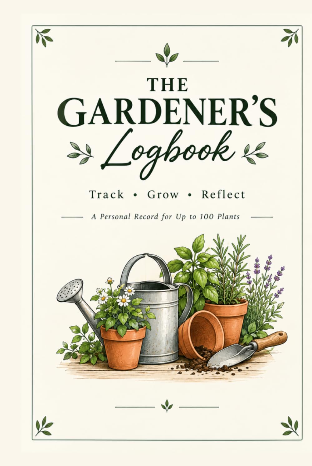 ler totalmente The Gardener's Logbook: Track Grow Reflect